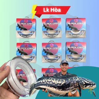 [LK HÒA] DÂY CƯỚC CHUYÊN CÂU CÁ LK BLACK CARP DÀI 100M - LÀM LEADER, DÂY LINK, TRỤC THẺO