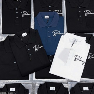 Áo polo BBR nam phối sọc vàng cúc áo cực chất, sang trọng, năng động MANSHINE