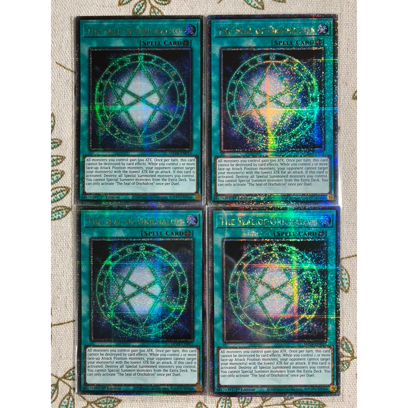 [LiLy_Yugioh] Lá bài The Seal of Orichalcos - MP24-EN015 - Quarter Century Rare 1st Edition