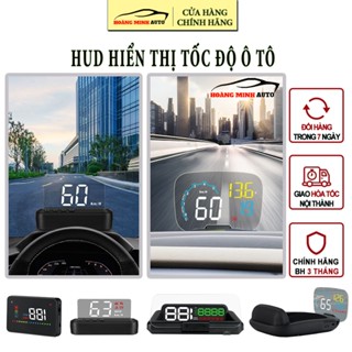  Hud hiển thị tốc độ xe ô tô và cảnh báo C100 A200 C500 C800 A8 A9 M1 - tặng kèm dây cable OBD2 