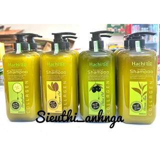  Dầu Gội Xả Hachi 800Ml 