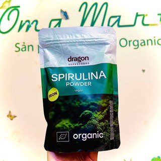 Bột tảo spirulina hữu cơ Dragon 200g