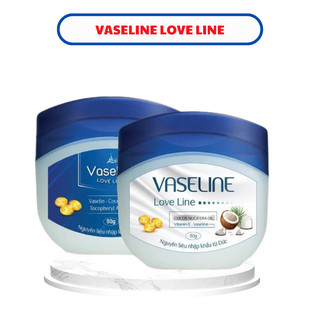 Sáp Vaseline Love Line- Dưỡng Ẩm Cho Da  Khô, Giúp Mềm Da, Thơm Da. Hộp 50g