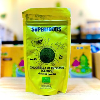 Bột tảo lục Chlorella hữu cơ Bio Planet 200g