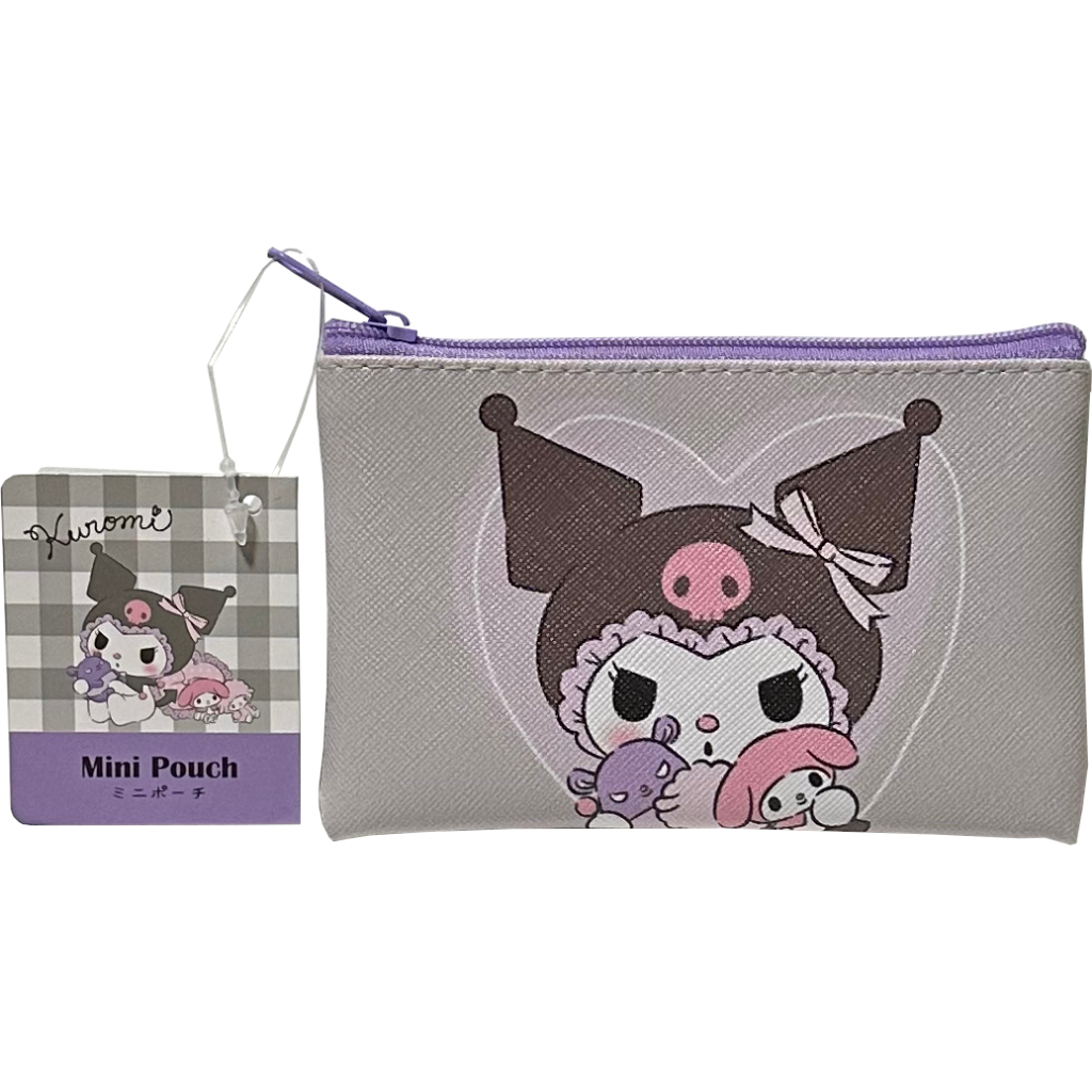 【Direct from Japan】 Sanrio Accessories Flat Small Pouch Coin Case Holder Purses Zipper Cosmetic Bag 