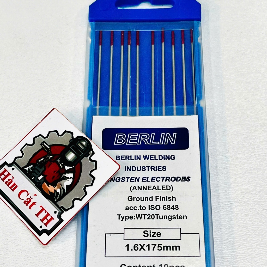 Kim hàn Tig Inox Sắt Đồng BERLIN 1.6x175mm, Kim hàn 1ly6