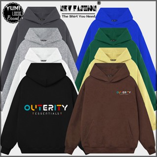 Áo Hoodie OUTERITY ESSENTIALS Local Brand Nỉ bông Cực dày Form rộng Unisex (HD9020L - Chính Phẩm)