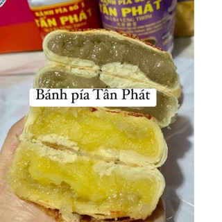  Bánh Pía Xưa gói giấy Tấn Phát nhân đậu xanh sầu riêng  khoai môn sầu riêng xá xíu không trứng 350 cây 4cái 