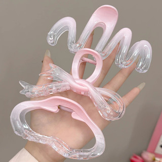  Kẹp Tóc 2 Màu Hồng Thạch Loang Trong Hình Nơ Bướm Cá Tính Hottrend Hàn Quốc Phụ Kiện Tóc Cho Nữ 