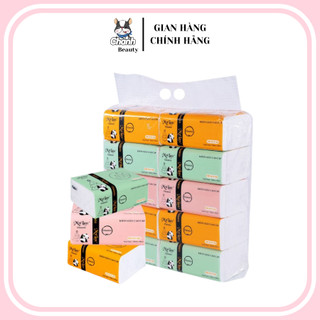 Lốc 10 Gói Khăn Giấy Rút Cao Cấp, Mylan Gấu Trúc (300 Tờ/ Gói)