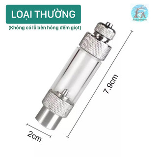 Đếm giọt Co2 thông minh inox