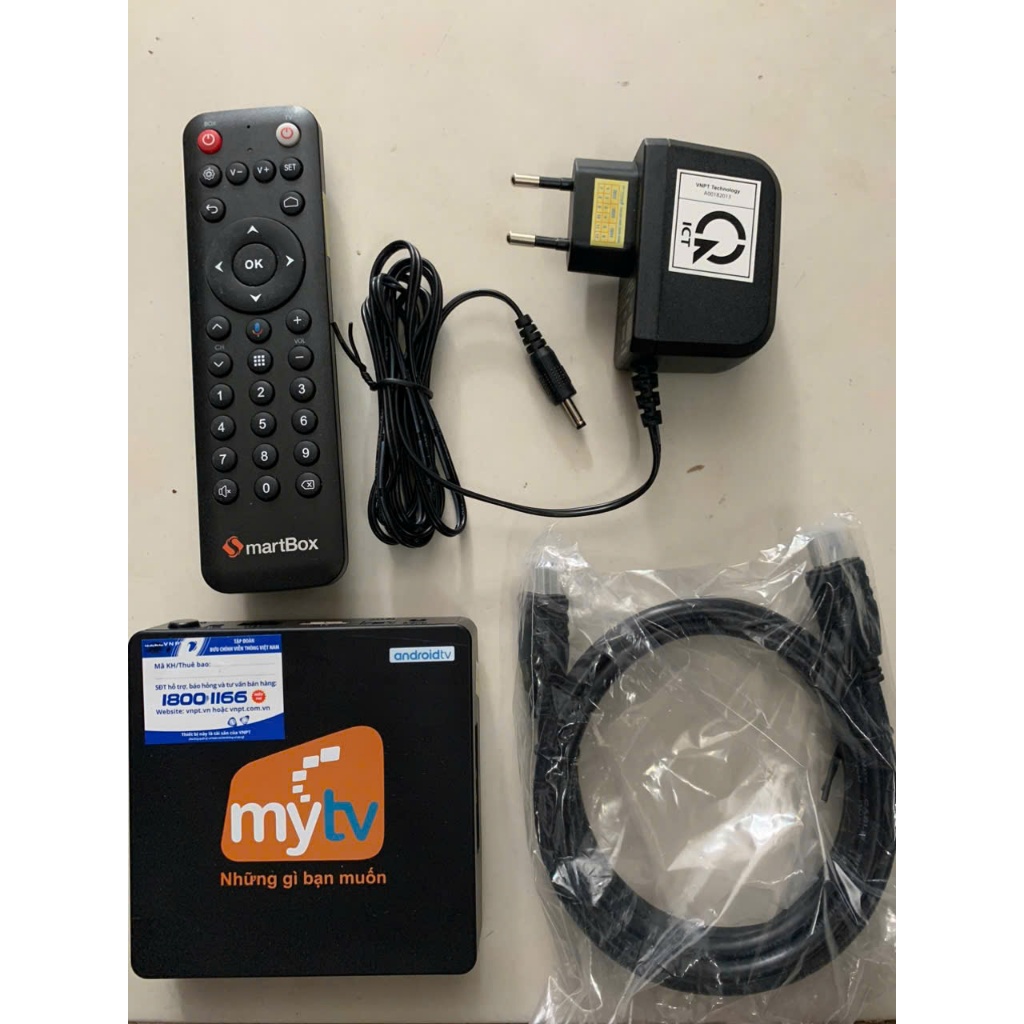 VNPT smartbox 2 ATV Android 9 (qua sử dụng 90%)
