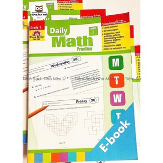 DAILY MATH PRACTICE của Evan Moor(6q)