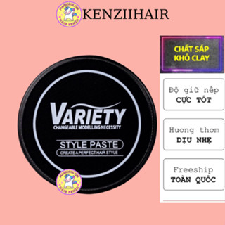  Sáp Vuốt Tóc Nam Variety 100g Chất Sáp Lì Nhẹ Giữ Nếp Cả Ngày Không Bóng Không Bết 