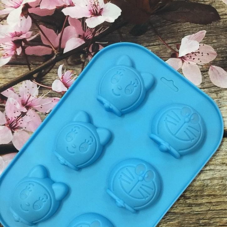 Khuôn silicon doremon, doremi