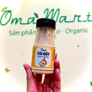 Bột tỏi nguyên chất Vipep (Hũ 70g) - Gia vị tẩm ướp tự nhiên cho món nướng, xào, kho thơm nồng