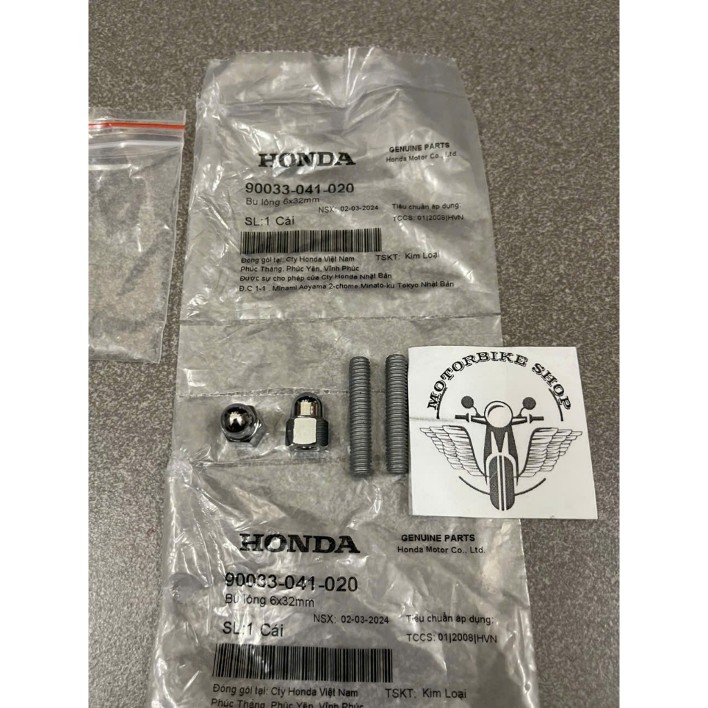 ốc co bô xe wave nhỏ zx100 wave a 100 rs100 rsx 100 s100 chính hãng 90033041020