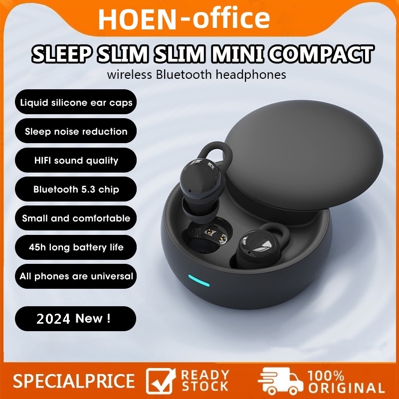 X68 Tai nghe ngủ mini mới Tai nghe Bluetooth 5.3 Tai nghe giảm tiếng ồn thông minh