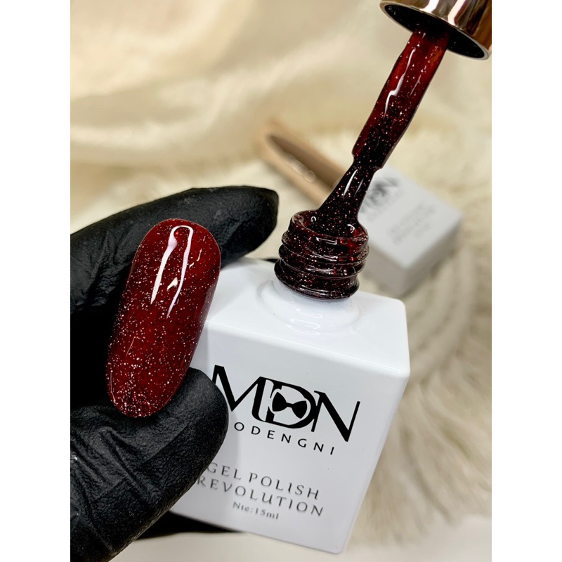 sơn đỏ nhũ flash MDN 15ml