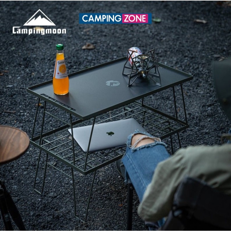 Kệ Để đồ Dã Ngoại Gập gọn Thép không gỉ Campingmoon T-230, T-230-TM, T230-2TM, T-230-2TP