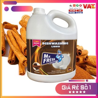 Nước rửa chén Bát siêu đậm đặc Mr.Fresh 4.2kg Mr.Fresh Nhiều Hương