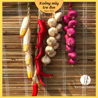 ( Combo siêu hời ) Dây hành, tỏi, ớt, ngô trang trí
