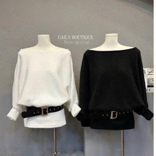 Áo Len Trễ Vai Dáng Váy ❤ Váy Ôm Hông Chất Len Dày Dặn Nữ Tính NA560