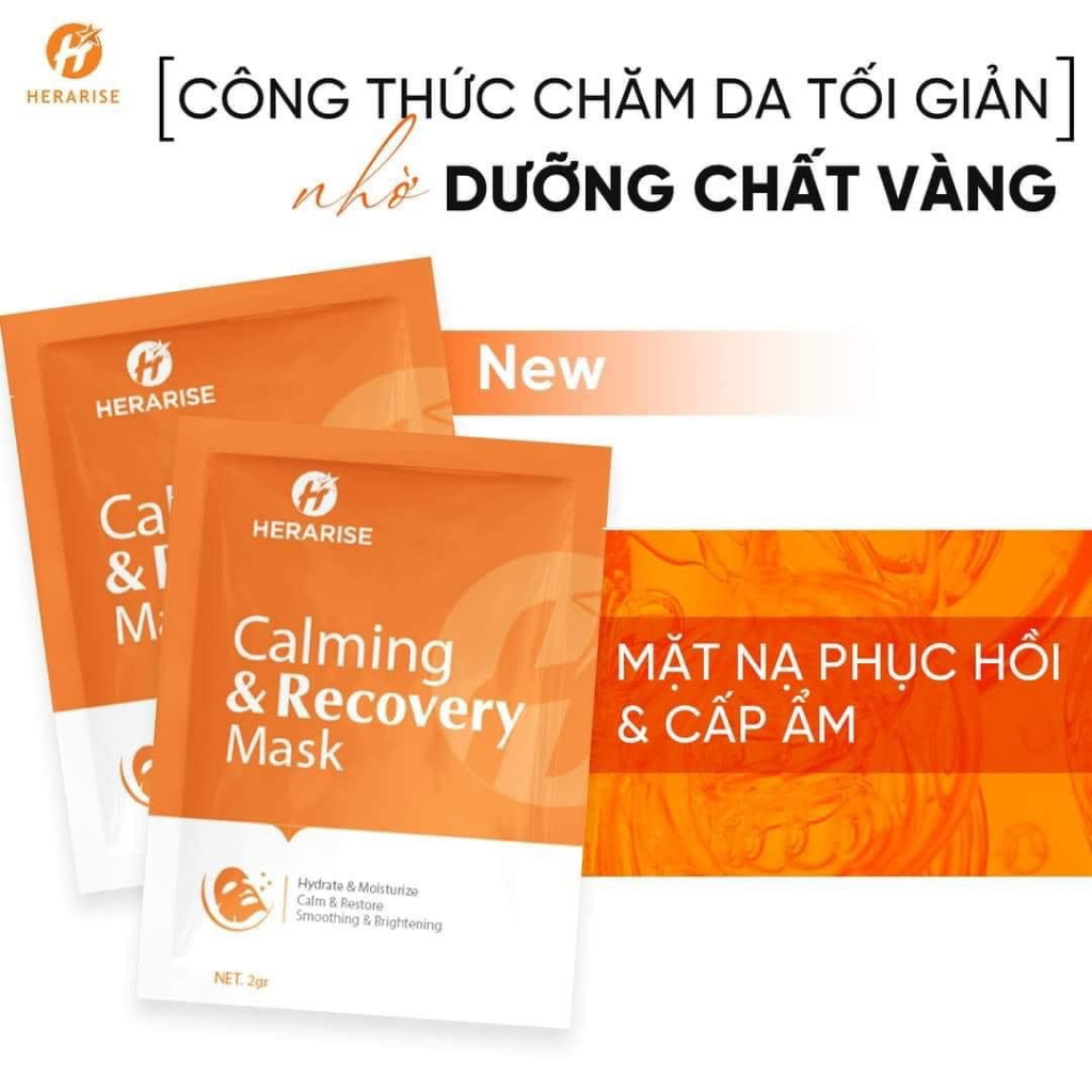 Mặt Nạ Ngủ Cao Cấp Herarise Calming &Recovery Mask
