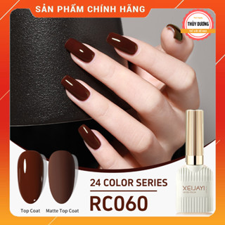 [RC060] Sơn gel Xeijayi chính hãng siêu đặc màu nâu đỏ mã RC060 15ml