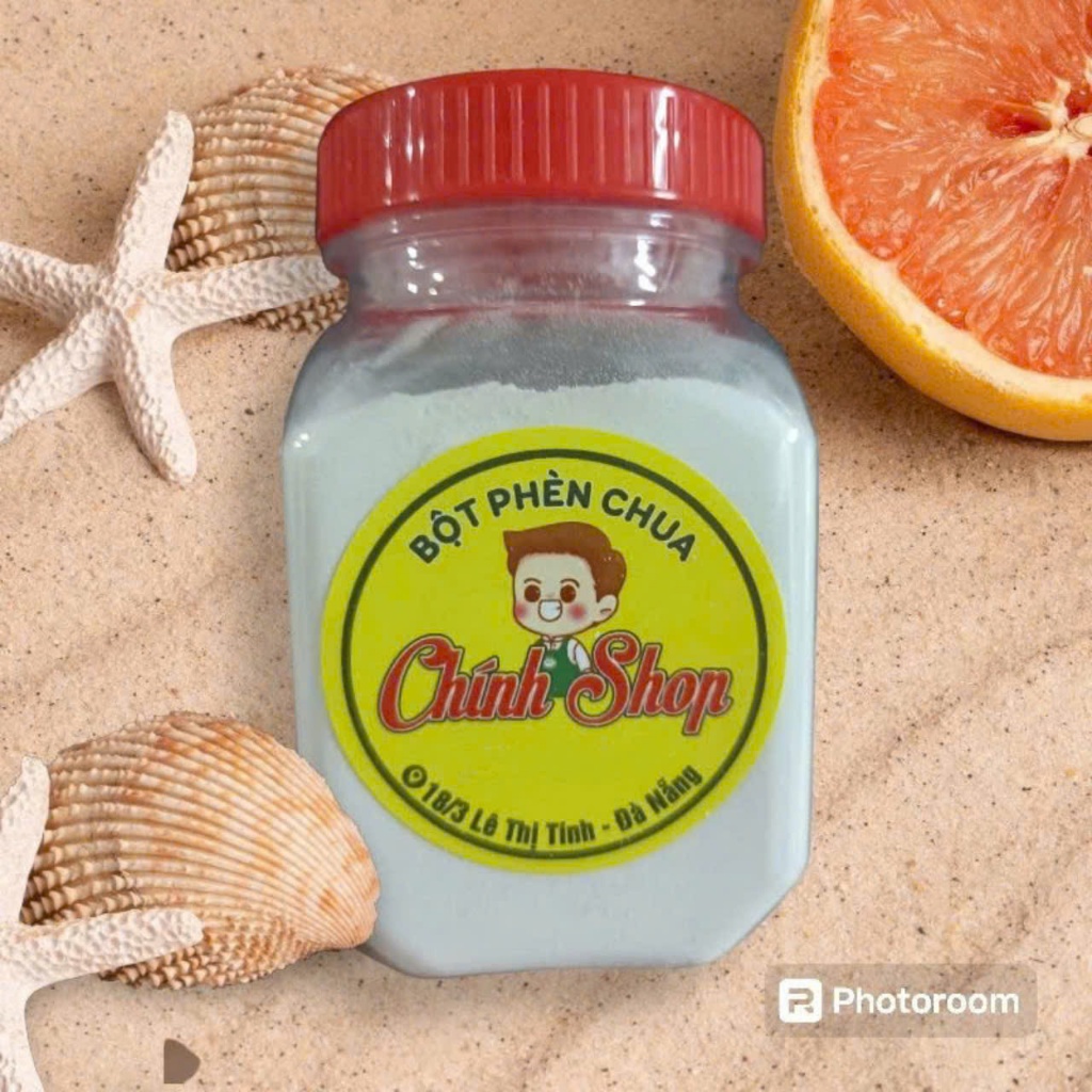 Bột phèn chua(500Gram) che tên sp