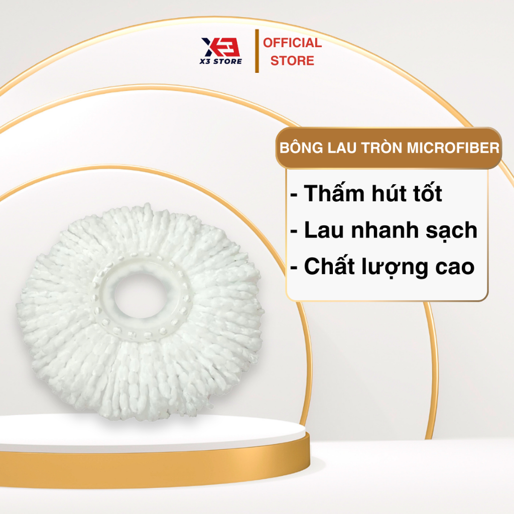 [HÀNG TẶNG KHÔNG BÁN] Bông lau nhà thay thế