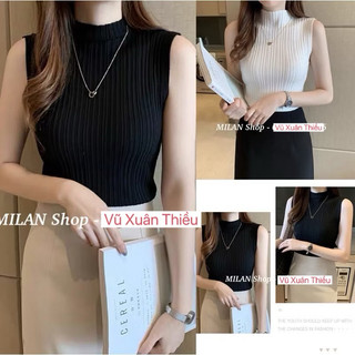 Áo len sát nách cổ 3p quốc dân