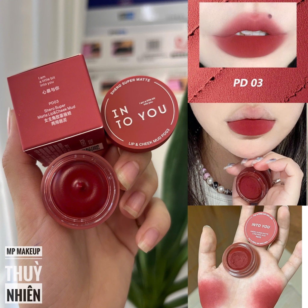 Into You - Son kem bùn dạng hũ #Pd03