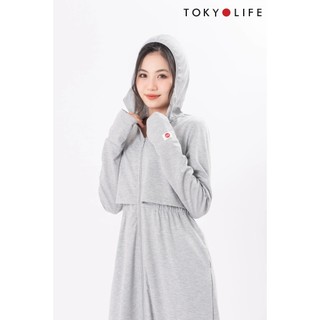   TÚI CHÉO HÔNG  Áo chống nắng NỮ SunStop Master dáng dài thoáng mát tối ưu TOKYOLIFE F9UVC011P 40000096 