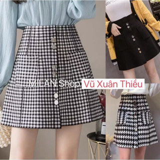  Chân váy len ngắn có túi nhiều kiểu nhiều màu siêu xinh. 