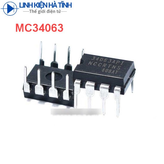 [15 CON] IC NGUỒN MC34063 MC34063A MC34063API DIP-8 -BE9