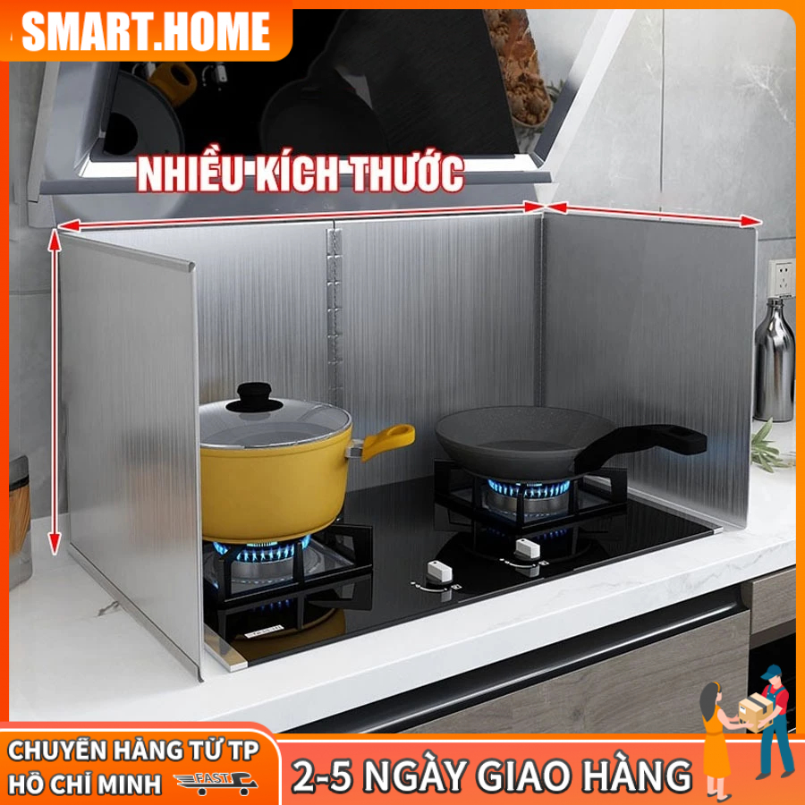 【🔥Free ship🔥】Tấm Chắn Dầu Inox 304 Chống Gỉ, Tấm Dụng Cụ Chắn Dầu & Chắn Gió Cho Bếp Ga Bằng Inox 30