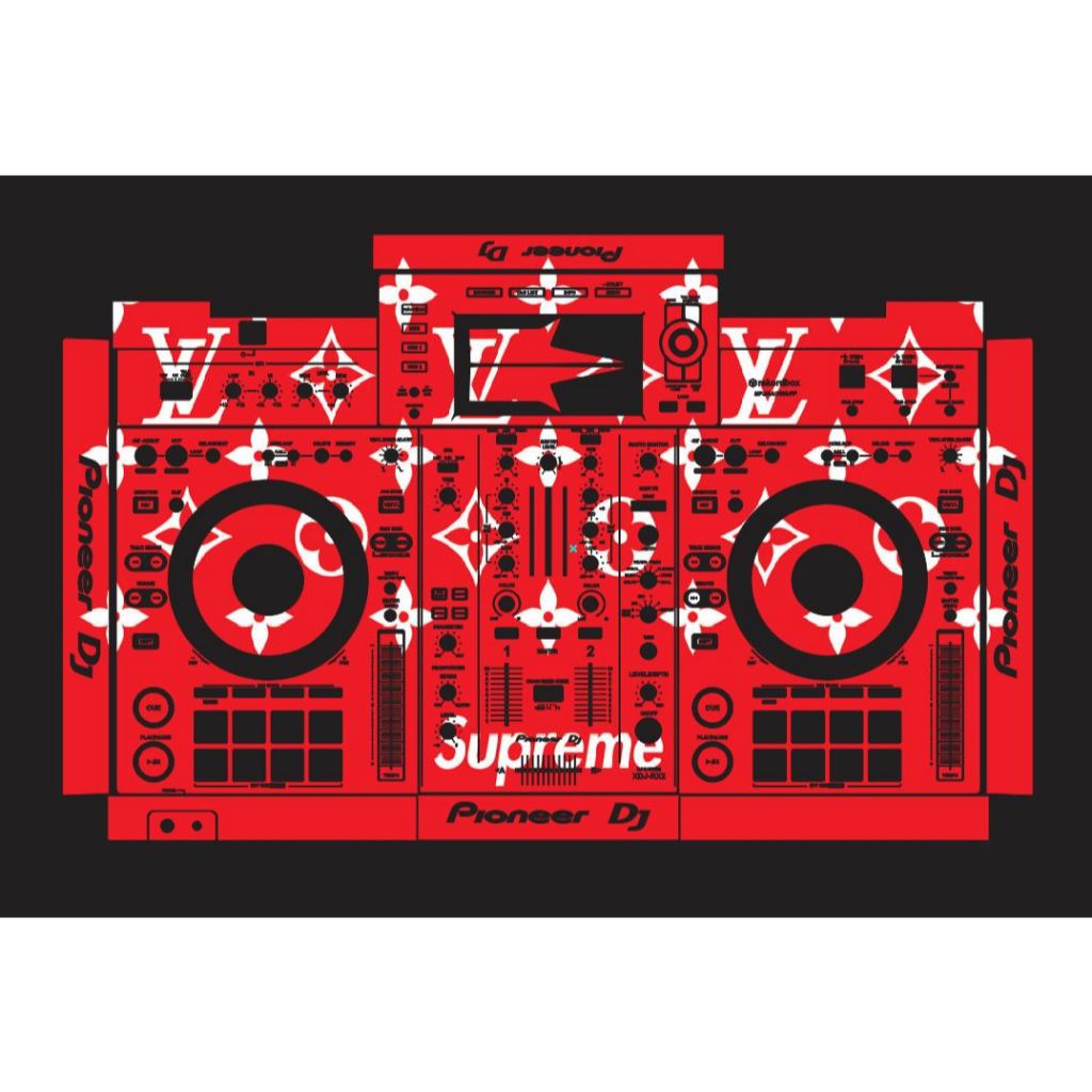 [ Hỏa Tốc ] Skin Dán Bàn DJ (LV SUPERME) ( XDJ RR / RX / RX2 / RX3 / XZ , DDJ - SB / RB  / 400)