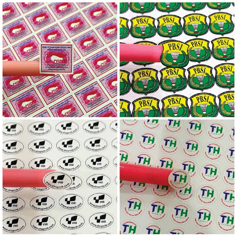 Tem vợt cầu lông Li-ning, PBSI ,Vnb, Bitex,…giá rẻ tận xưởng.