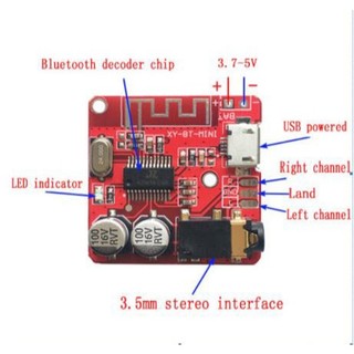 2 cái Bo Mạch Bluetooth 5.0 Mini 3.7V-5V Chất Lượng Cao - CP4