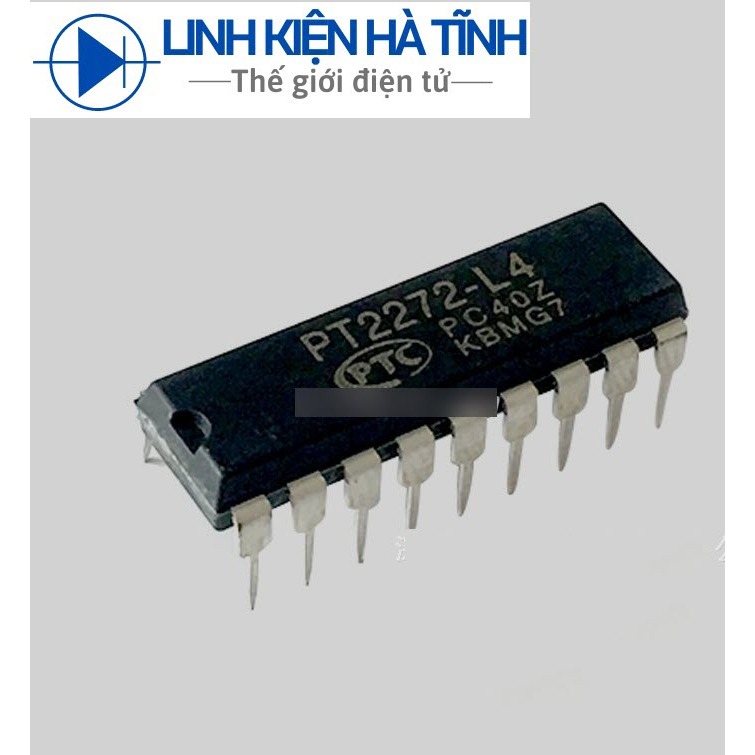 Túi 10 cái IC nhận RF PT2272-L4 Pt2272 dip-18 - CO19