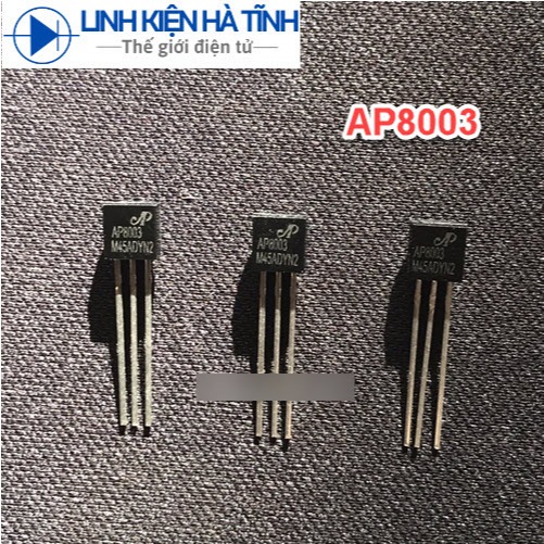 10 con IC chuyển đổi AC sang DC 5V AP8003 8003 TO-92 mới thay thế TG311