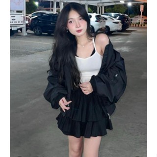 [Giá sale]Áo Bomber Jacket Tay Nhún Nam nữ - Áo gió 2 lớp dày dặn form rộng HN750