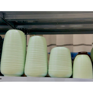 HOẢ TỐC SÀI GÒN Bình Gốm Bát Tràng màu Xanh Bơ Pastel dáng đu đủ, dáng chuông Bình hoa trang trí Bình hoa để bàn