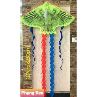  COMBO 1 TẶNG 1 - Diều PHỤNG HOÀNG ĐEN  LONG VÂN  + TẶNG CẦM THẢ DIỀU 150 MÉT DÂY - RẺ + ĐẸP + ĐỘC + LẠ - 