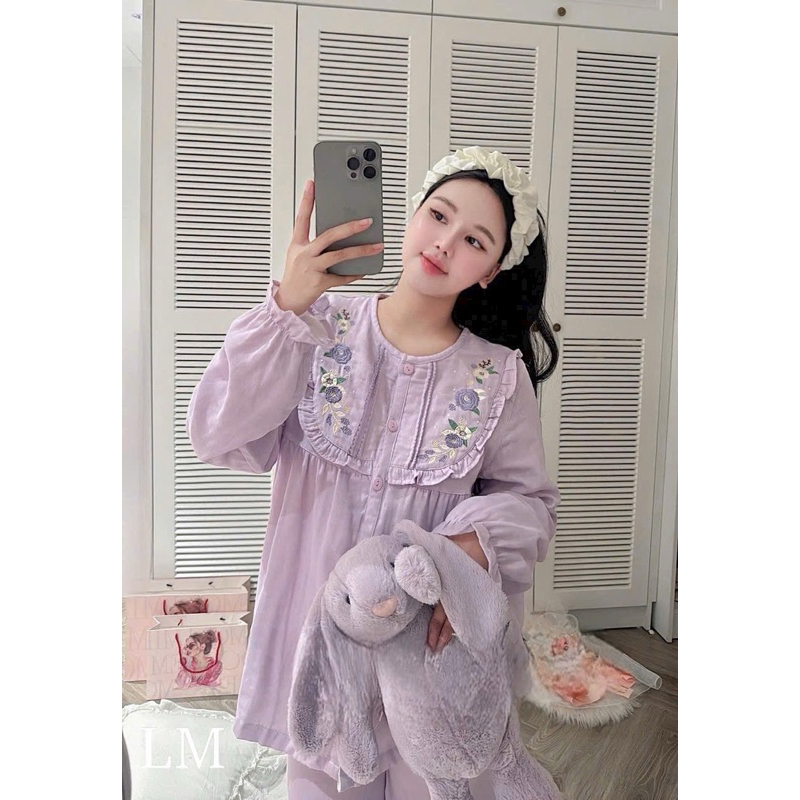BỘ NGỦ VẢI ĐŨI TIỂU THƯ TAY DÀI