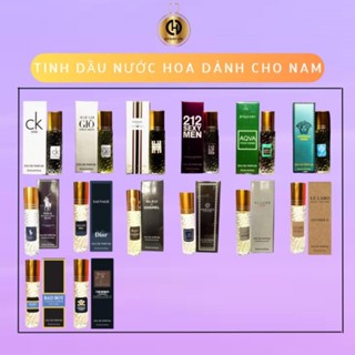 Tinh dầu nước hoa Nam Hparfum chai 12ml Dạng lăn [ Bảo vệ cho da ] Tuyển sỉ toàn quốc giá tại xưởng