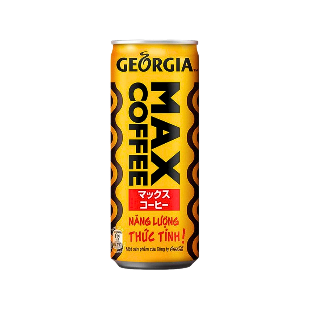 Cà phê sữa Georgia Max Coffee lon 180ml