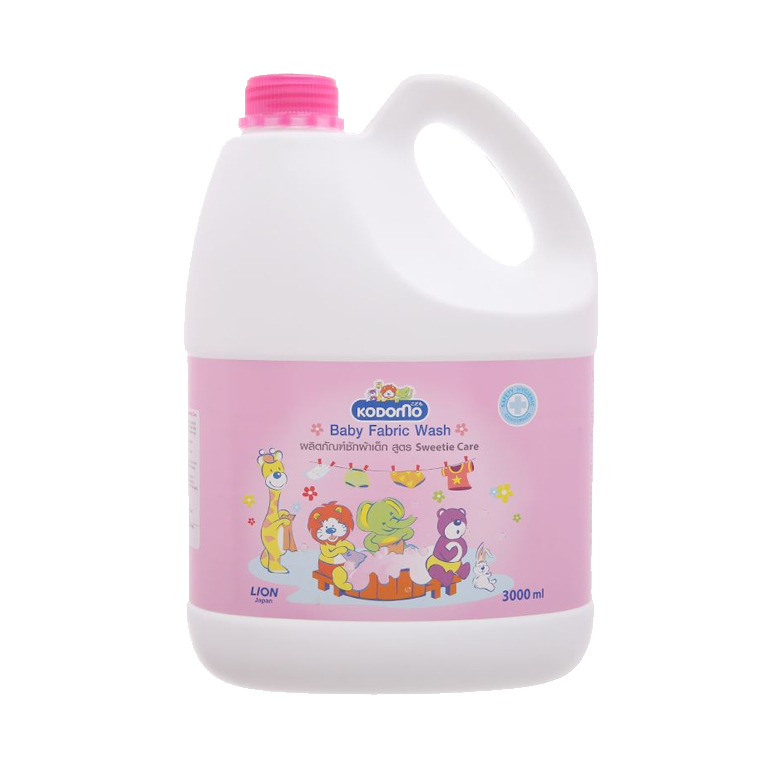 Nước giặt xả cho bé Kodomo Sweetie Care can 3 lít