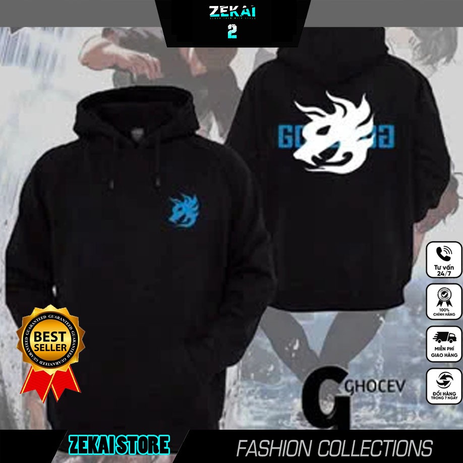 áo hoodie seong yohan goddog - áo lookism crew crew outfits manhwa | ZEKAI STORE